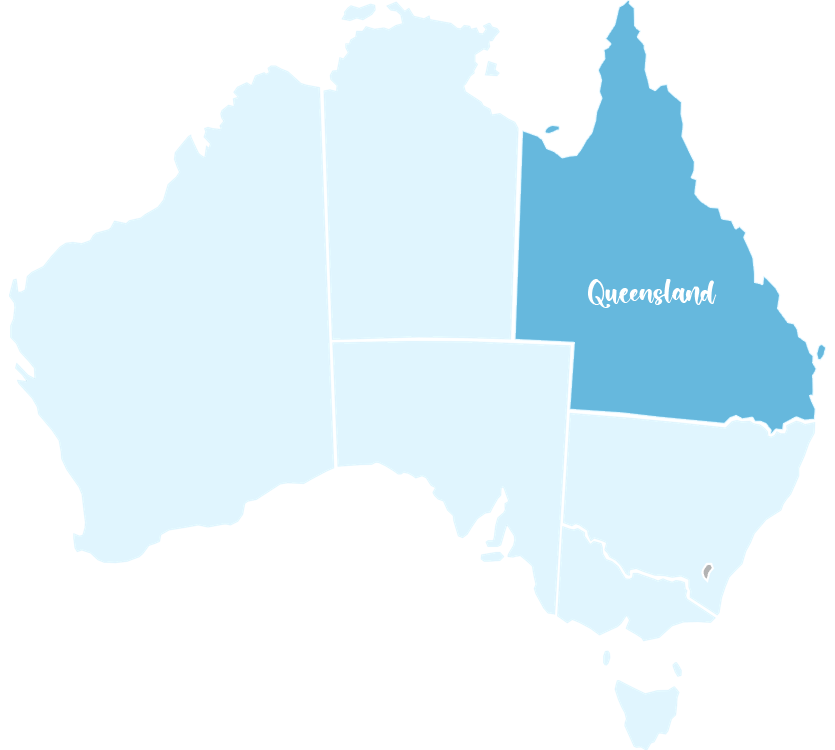 Map of Australia/Queensland